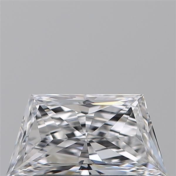 Diamante Naturale Taglio Trapezio 0.5ct G/VG D VS1 - GIA - 7.35x3.77x2.39mm