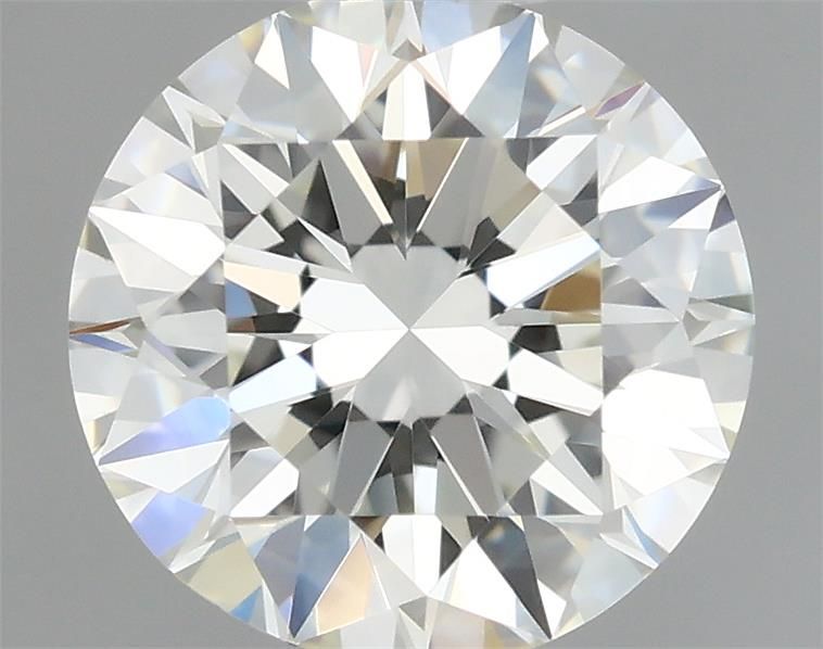 Diamante Naturale Taglio Brillante 0.6ct EX/VG/EX J VVS2 - GIA - 5.35x5.4x3.36mm