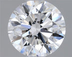 Diamante Naturale Taglio Brillante 0.5ct EX/VG/EX F VS2 - GIA - 5.01x5.05x3.16mm