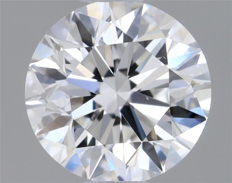 Diamante Naturale Taglio Brillante 0.5ct EX/VG/EX F VS2 - GIA - 5.01x5.05x3.16mm