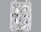 Diamante Naturale Taglio Radiant 1.01ct VG/EX E IF - GIA - 7.41x4.97x3.19mm