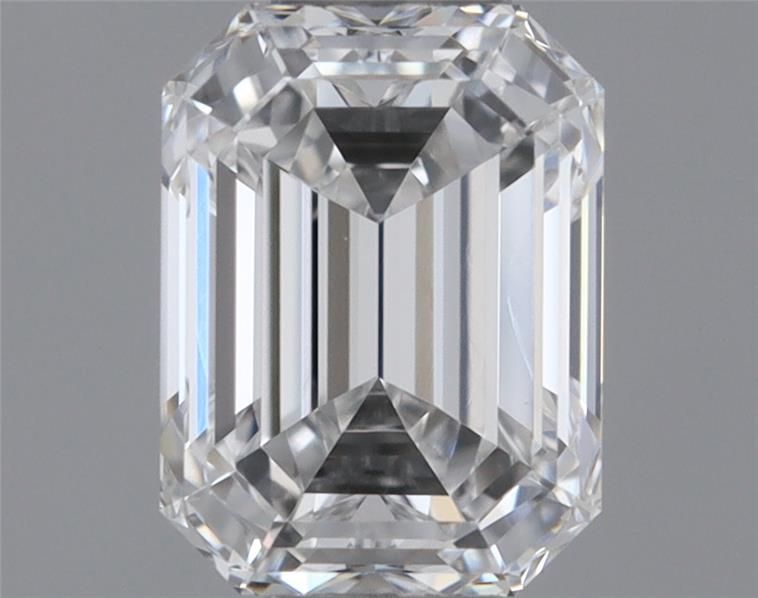 Diamante Naturale Taglio Smeraldo 0.47ct VG/EX E VVS2 - GIA - 4.99x3.72x2.59mm