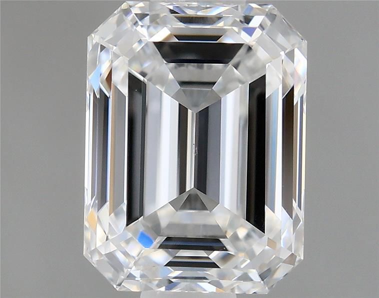 Diamante Naturale Taglio Smeraldo 0.9ct VG/EX E VS1 - GIA - 6.08x4.6x3.19mm