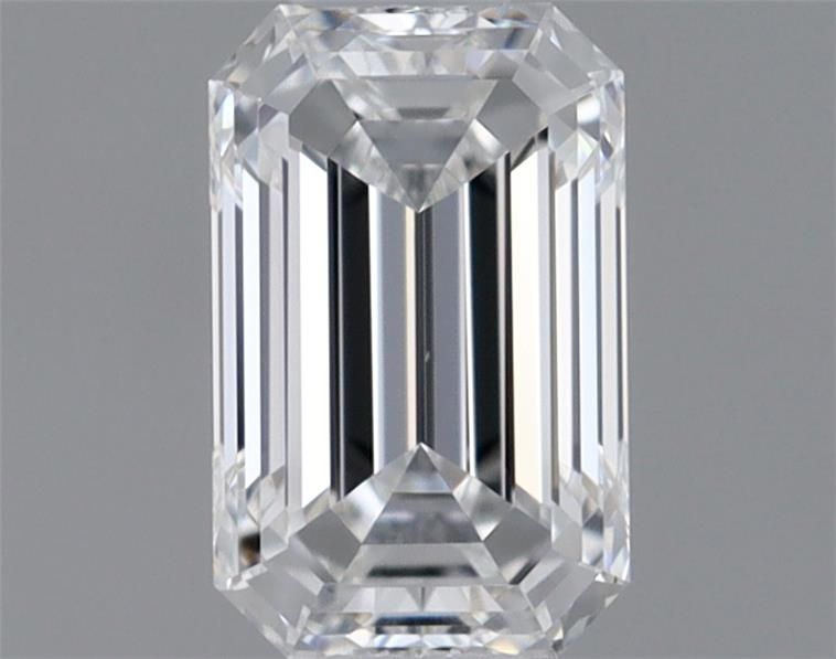 Diamante Naturale Taglio Smeraldo 0.39ct VG/EX F VVS2 - GIA - 5.26x3.34x2.31mm