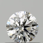 Diamante Naturale Taglio Brillante 0.5ct 3EX G VS1 - GIA - 5.08x5.05x3.17mm