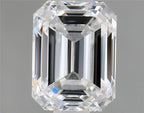 Diamante Naturale Taglio Smeraldo 0.9ct VG/EX E VS1 - GIA - 6.08x4.6x3.19mm