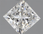 Diamante Naturale Taglio Princess 0.48ct VG/VG F VVS1 - GIA - 4.16x4.16x3.12mm