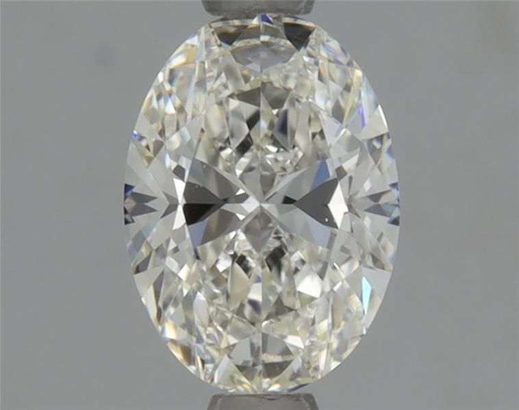 Diamante Naturale Taglio Ovale 0.81ct EX/EX J VVS1 - GIA - 7.3x5.21x3.23mm