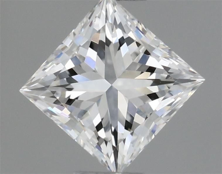 Diamante Naturale Taglio Princess 0.34ct VG/EX F IF - GIA - 3.76x3.75x2.84mm