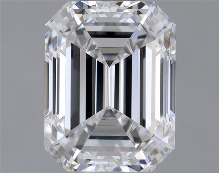 Diamante Naturale Taglio Smeraldo 0.8ct EX/EX D VS1 - GIA - 5.92x4.55x3.15mm