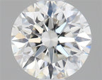 Diamante Naturale Taglio Brillante 0.54ct 3EX G VVS2 - IGI - 5.14x5.18x3.26mm