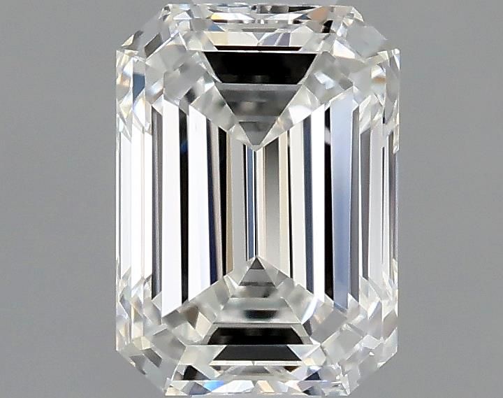 Diamante Naturale Taglio Smeraldo 0.7ct VG/VG F IF - GIA - 5.84x4.23x2.93mm