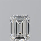 Diamante Naturale Taglio Smeraldo 0.83ct EX/EX D VVS2 - GIA - 6.44x4.67x2.89mm