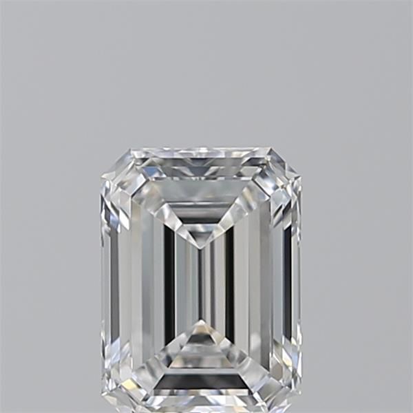Diamante Naturale Taglio Smeraldo 0.83ct EX/EX D VVS2 - GIA - 6.44x4.67x2.89mm