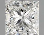 Diamante Naturale Taglio Princess 0.9ct VG/EX H VS2 - GIA - 5.05x5.03x3.8mm