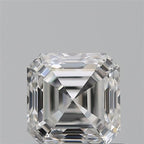 Diamante Taglio Smeraldo Quadrato 0.7ct VG/EX F VVS2 - GIA - 4.87x4.83x3.25mm