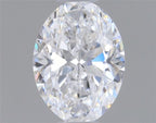 Diamante Naturale Taglio Ovale 0.35ct VG/VG D VS1 - GIA - 5.39x3.99x2.5mm