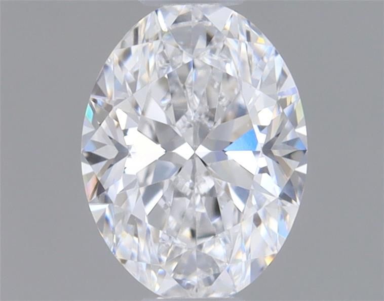Diamante Naturale Taglio Ovale 0.35ct VG/VG D VS1 - GIA - 5.39x3.99x2.5mm