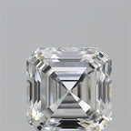 Diamante Naturale Taglio Asscher 0.7ct VG/EX D VS1 - GIA - 4.86x4.81x3.26mm