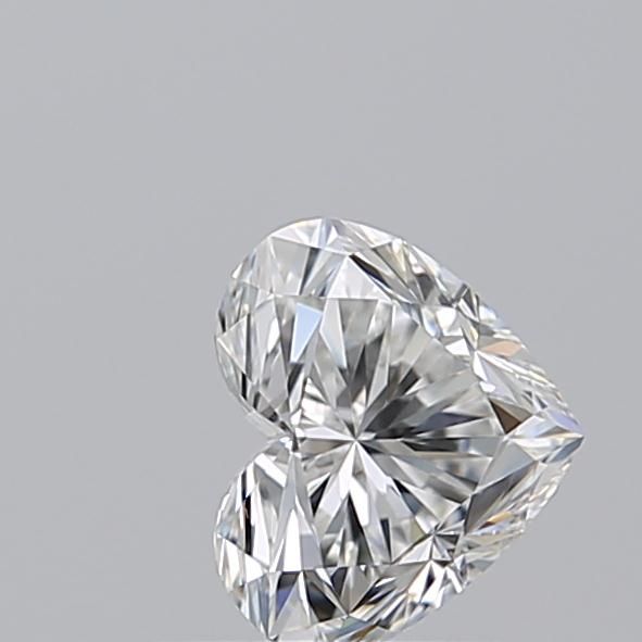 Diamante Naturale Taglio Cuore 1ct VG/VG F VS1 - GIA - 5.83x6.87x4.25mm