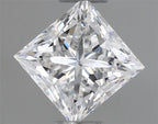 Diamante Naturale Taglio Princess 0.46ct VG/EX D VS1 - GIA - 4.06x4.04x3.06mm