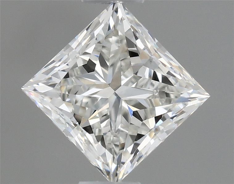 Diamante Naturale Taglio Princess 0.49ct VG/VG H VS2 - GIA - 4.23x4.11x3.06mm