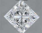 Diamante Naturale Taglio Princess 0.48ct VG/EX D VVS2 - GIA - 4.19x4.03x3.07mm