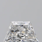 Diamante Naturale Taglio Trapezio 0.5ct G/EX F VS1 - GIA - 6.88x4.04x2.64mm