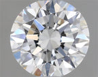 Diamante Taglio Brillante 0.46ct VG/VG/EX F VS1 - GIA - 4.87x4.93x3.06mm