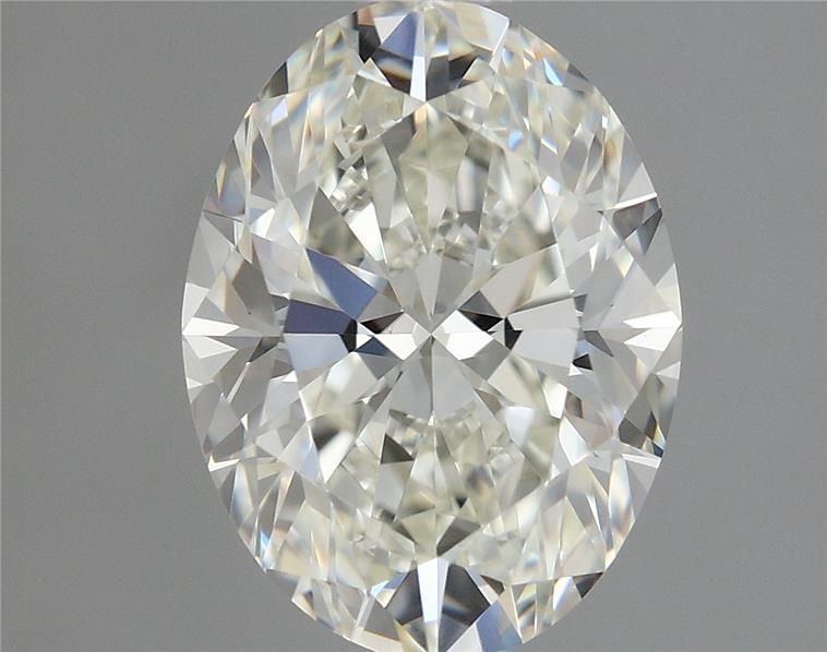 Diamante Naturale Taglio Ovale 0.91ct EX/EX J VS1 - GIA - 7.31x5.46x3.51mm