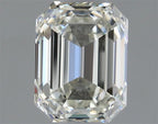 Diamante Naturale Taglio Smeraldo 0.6ct VG/EX J VVS1 - GIA - 5.21x3.98x2.76mm