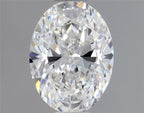 Diamante Naturale Taglio Ovale 0.5ct VG/EX F VS1 - GIA - 6.04x4.46x2.73mm