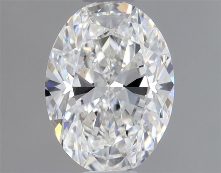 Diamante Naturale Taglio Ovale 0.5ct VG/EX F VS1 - GIA - 6.04x4.46x2.73mm