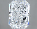 Diamante Naturale Taglio Radiant 0.52ct EX/EX D IF - IGI - 5.47x3.91x2.68mm