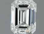 Diamante Naturale Taglio Smeraldo 0.3ct EX/EX G VVS2 - IGI - 4.4x3.25x2.19mm
