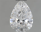 Diamante Naturale Taglio Goccia 0.4ct VG/VG D VVS2 - GIA - 6.05x4.15x2.66mm