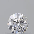Diamante Naturale Taglio Brillante 0.3ct EX/VG/VG D VS1 - GIA - 4.29x4.25x2.69mm