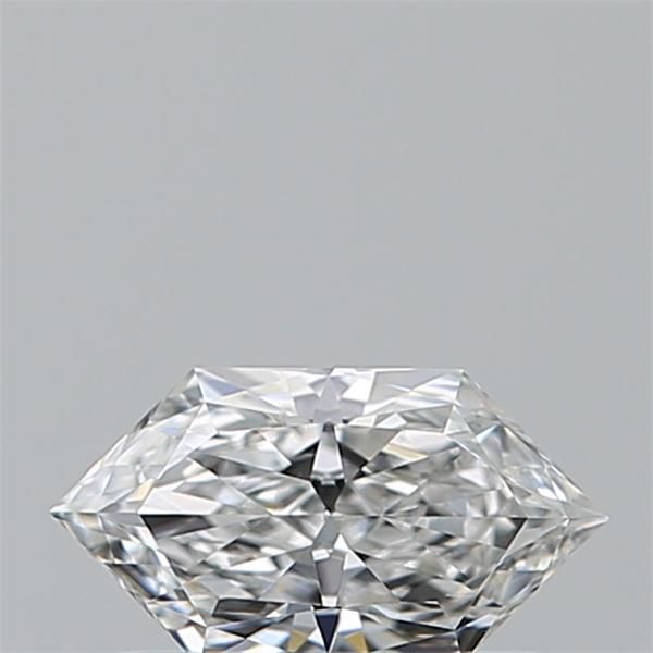 Diamante Naturale Taglio Esagonale 0.42ct EX/EX E VS1 - GIA - 7.23x3.82x2.36mm