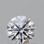 Diamante Naturale Taglio Brillante 0.4ct EX/EX/VG D IF - GIA - 4.73x4.69x2.93mm