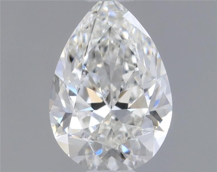 Diamante Naturale Taglio Goccia 0.5ct VG/EX F VVS2 - GIA - 6.42x4.4x2.85mm