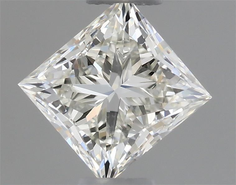 Diamante Naturale Taglio Princess 0.38ct VG/EX J VVS1 - GIA - 3.9x3.75x2.8mm