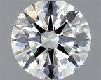 Diamante Naturale Taglio Brillante 0.5ct VG/VG/EX E VS2 - GIA - 5.13x5.09x3.08mm