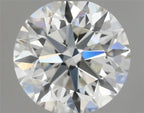 Diamante Taglio Brillante 0.62ct VG/VG/VG H VS1 - GIA - 5.32x5.35x3.41mm
