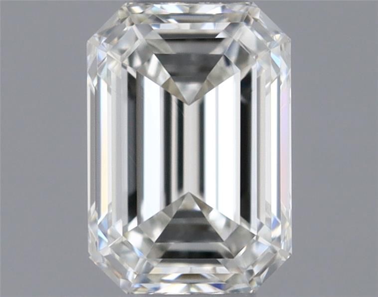 Diamante Naturale Taglio Smeraldo 0.38ct VG/VG I IF - GIA - 4.82x3.37x2.29mm