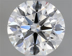 Diamante Naturale Taglio Brillante 0.53ct 3EX F VS1 - GIA - 5.14x5.18x3.23mm