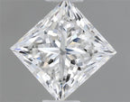 Diamante Naturale Taglio Princess 0.47ct VG/VG E VVS2 - GIA - 4.2x4.05x3.06mm