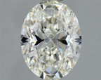 Diamante Naturale Taglio Ovale 0.9ct VG/EX J VVS2 - GIA - 7.31x5.51x3.39mm
