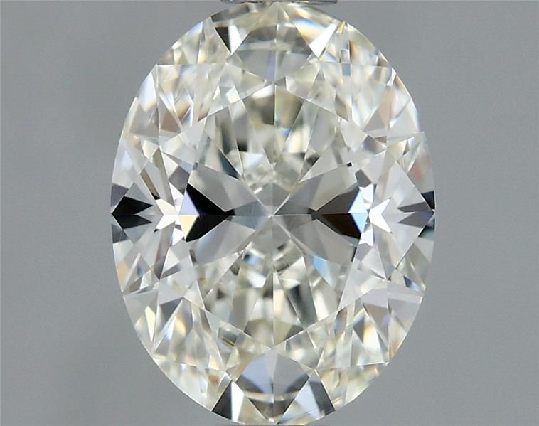 Diamante Naturale Taglio Ovale 0.9ct VG/EX J VVS2 - GIA - 7.31x5.51x3.39mm