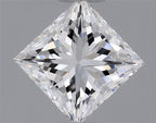 Diamante Naturale Taglio Princess 0.47ct VG/EX E VS1 - GIA - 4.2x4.18x3.16mm