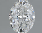 Diamante Naturale Taglio Ovale 0.6ct VG/EX D VVS2 - GIA - 6.31x4.72x3.07mm